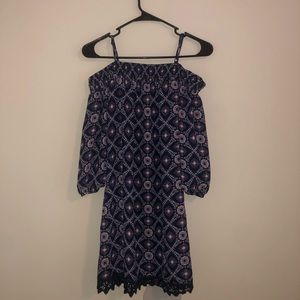 Off the shoulder dress